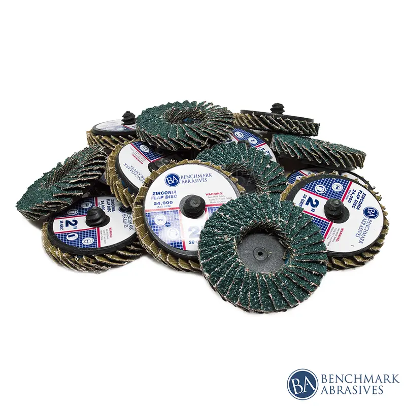 2-Inch Zirconia Mini Flap Discs With Quick-Change Design 1