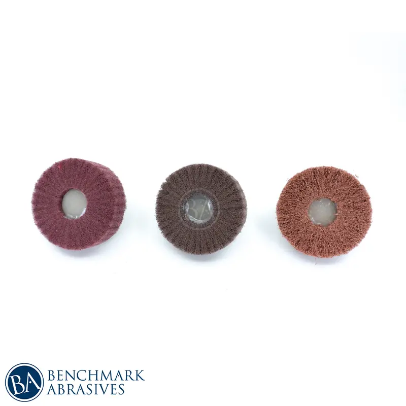 3" × 1" Surface Conditioning Flap Wheel – 1/4" Arbor, 10-Pack 1