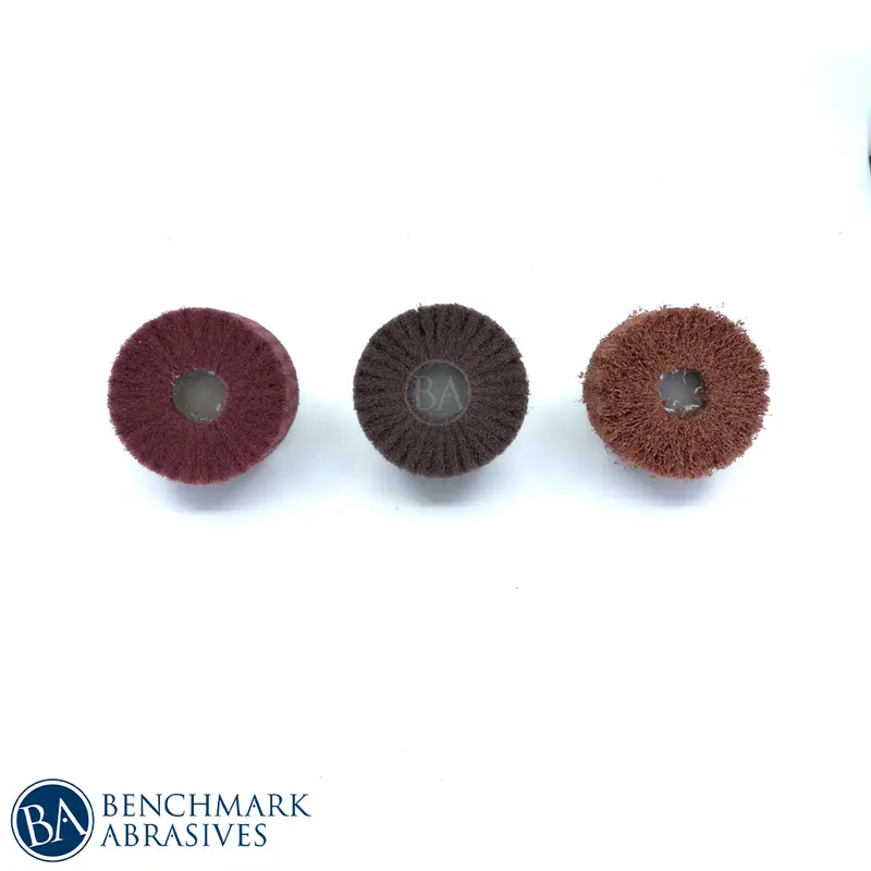 3" × 2" Surface Conditioning Flap Wheel – 1/4" Arbor, 10-Pack 1