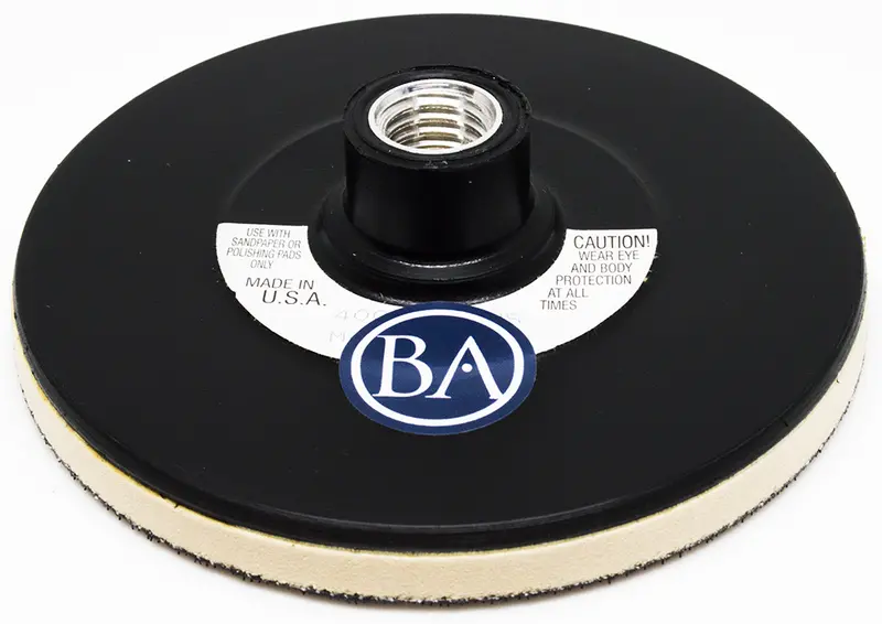 5-Inch Padded Hook-And-Loop Backing Pad (5/8"-11 Thread) 1