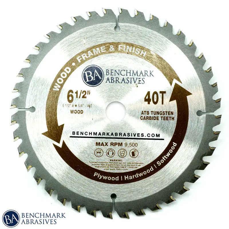 6.5-Inch 40-Tooth Tct Framing And Finishing Saw Blade 1