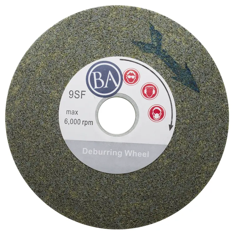 6-Inch Convolute Deburring Wheel — 9Sf Grit 1