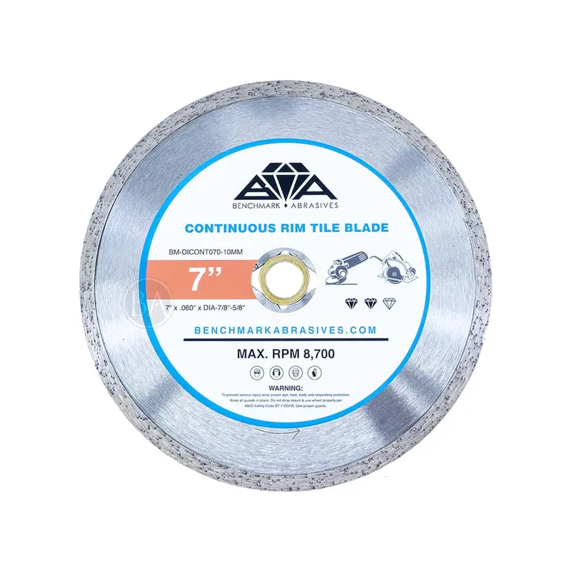 7-Inch Continuous-Rim Diamond Blade – Smooth, Chip-Free Concrete & Masonry Cuts 1