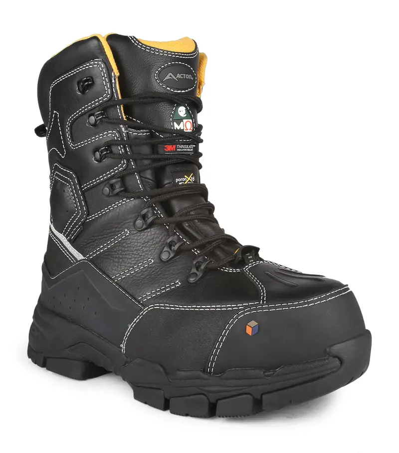 Acton Cannonball 8-Inch Winter Work Boots – 1000G Insulation For Men 1