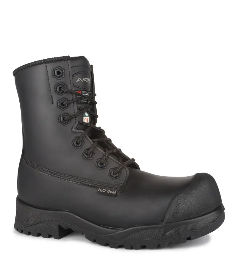 Acton Electric 8-Inch Chemtech Work Boots With 400G Insulation 1