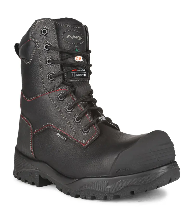 Acton Magnetic 8-Inch Metal-Free Winter Work Boots For Men 1