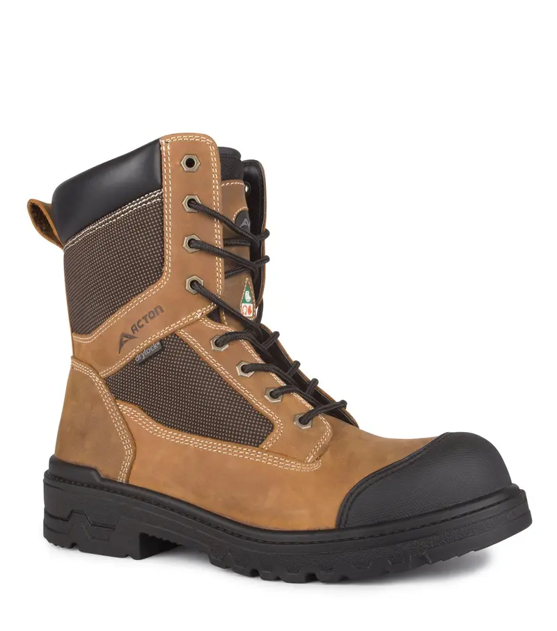 Acton Progress 8-Inch Waterproof Membrane Work Boots For Men 1