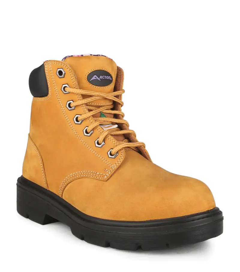 Acton Prolady 6-Inch Leather Work Boots For Women 1