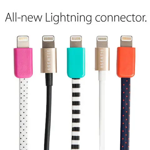 Agent 18 Lightning Charging Cable – Durable Braided Sync & Charge Cable 1