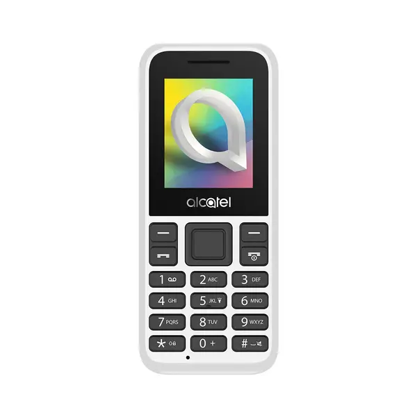 Alcatel Easy-Use Senior Phone – Large Keys, White Model 1068 1