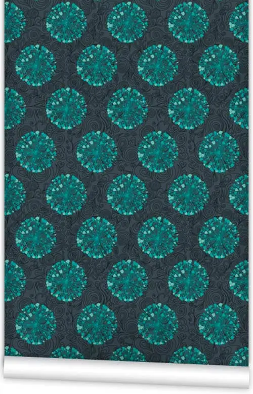 Allium Botanical Wallpaper Roll (61.5 Cm × 10 M) 1