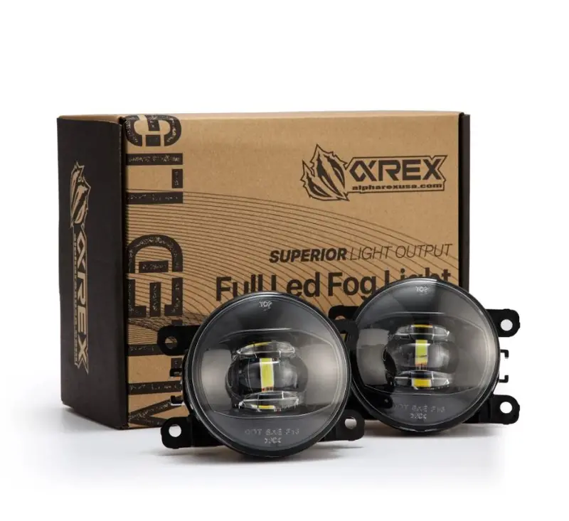 Alpharex Doubletap Dual-Color Led Fog Light Kit – Projector Style (Model 210002) 1