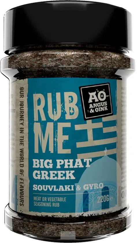 Angus & Oink Big Phat Greek – Gourmet Seasoned Meat Blend Inspired By Mediterranean Flavors 1