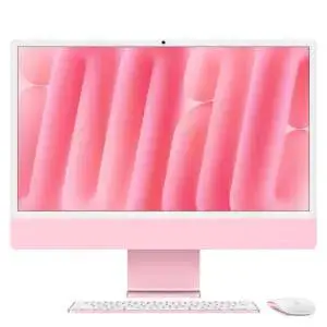Apple Imac 24-Inch (2024) – M4 Chip, 4.5K Retina Display, 16Gb Ram + 512Gb Ssd, Pink Finish (Mwv53T/A) 1