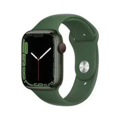 Apple Watch Series 7 Gps + Cellular 45Mm Green Aluminum Case With Clover Sport Band – Mkjr3Ty/A 1
