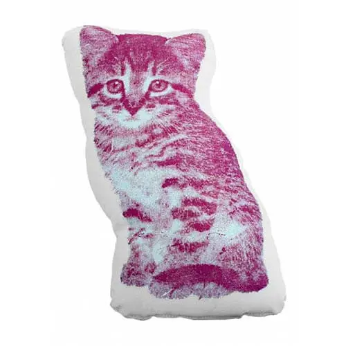 Areaware Pico Fauna Cushion – Turquoise Kitten 1