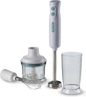 Ariete 601 Immersion Blender + Chopper Set – White, 700W, All-In-One Kit 1
