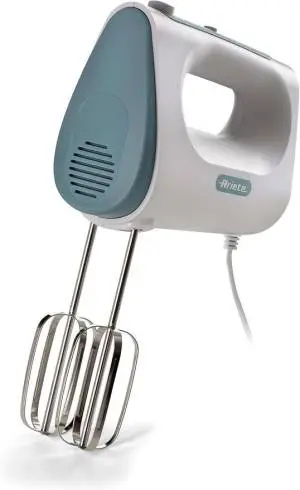 Ariete Breakfast Hand Mixer 1545 – 5-Speed Control, 450W Motor, Ergonomic White Design 1