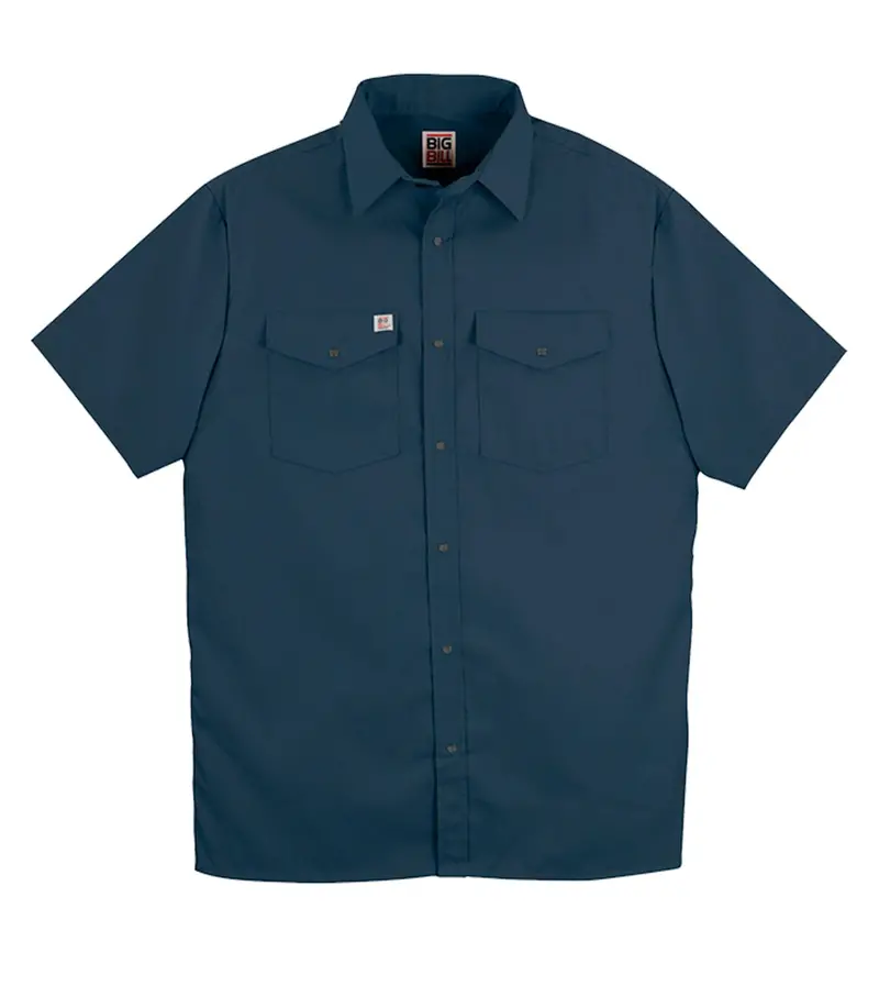 Bb237 Classic Short-Sleeve Work Shirt – Big Bill 1