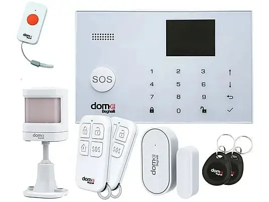 Beghelli Wireless Intrusion Alarm System – Dome Security Kit 1