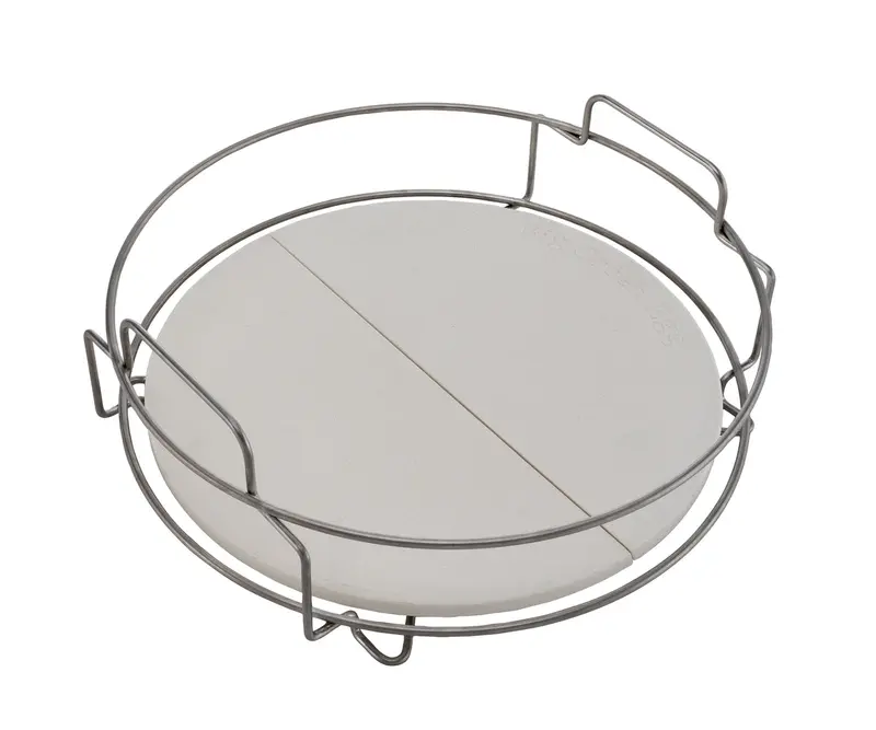 Big Green Egg Dual-Zone Deflector Plate Kit (Large) 1