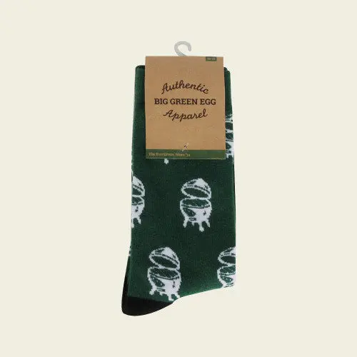 Big Green Egg Limited-Edition Egg-Themed Crew Socks 1