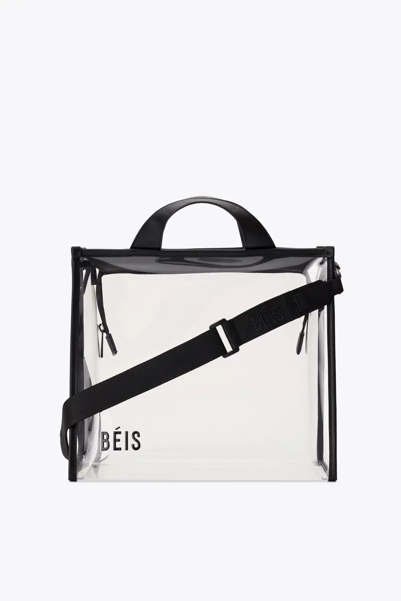 Black Stadium Tote – Resale Work Or Weekend Bag 1