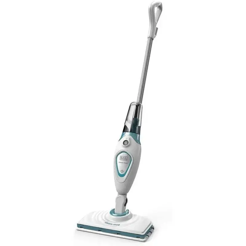 Black+Decker Bds1616R Steam Mop & Vacuum – 1600W Dual Function, Removable Water Tank, Hard Floor Cleaner 1