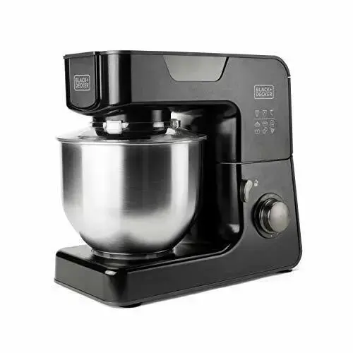 Black+Decker Bxkm1000E Planetary Stand Mixer – Stainless Steel Bowl (Model Q8J) 1