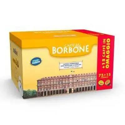 Borbone Dolce Gusto-Compatible Capsules – Nobile Blend (Blue), 75 + 15 Pack 1