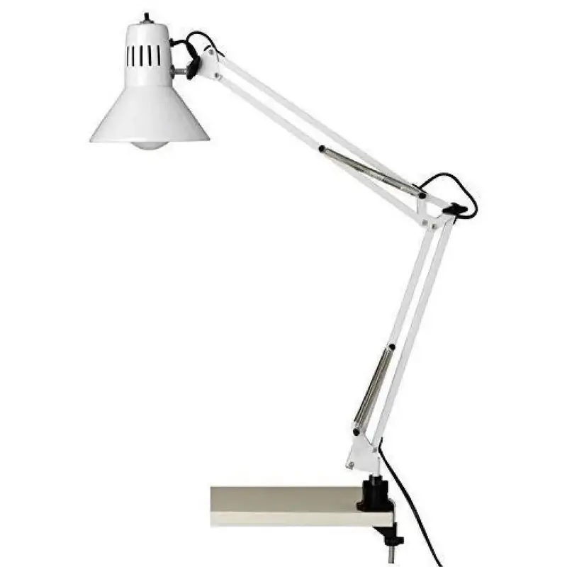 Brilliant Hobby Clamp Desk Lamp – Adjustable White Task Light With Flexible Arm 1