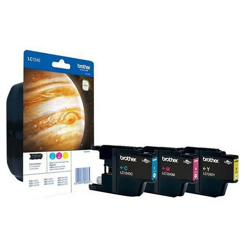 Brother Lc-1240 Tri-Color Ink Cartridge – Yellow, Cyan, Magenta 1