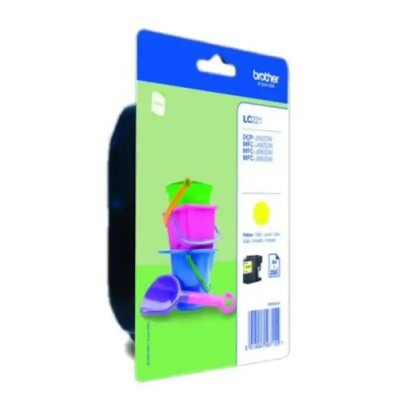 Brother Lc221Ybp Compatible Yellow Ink Cartridge – High-Yield, Cost-Effective Alternative 1