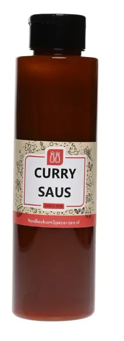 Curry-Infused Sauce – 500 Ml Bottle 1