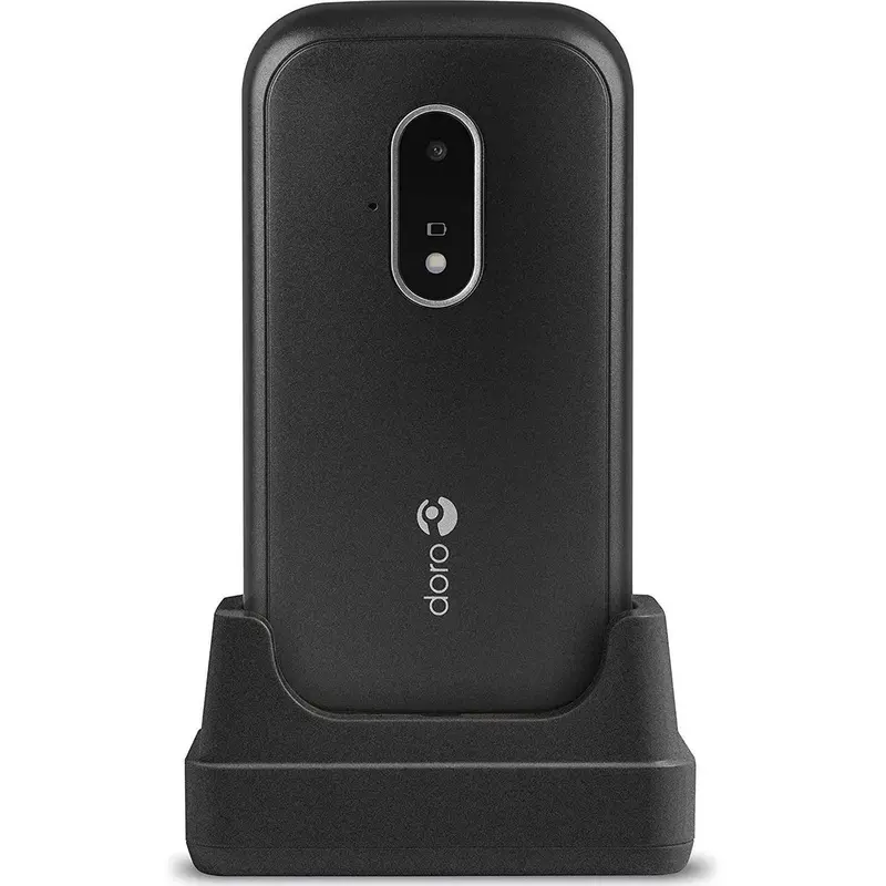 Doro 7030 Senior-Friendly 4G Flip Phone – Dual Sim, Whatsapp & Video Calling Support 1