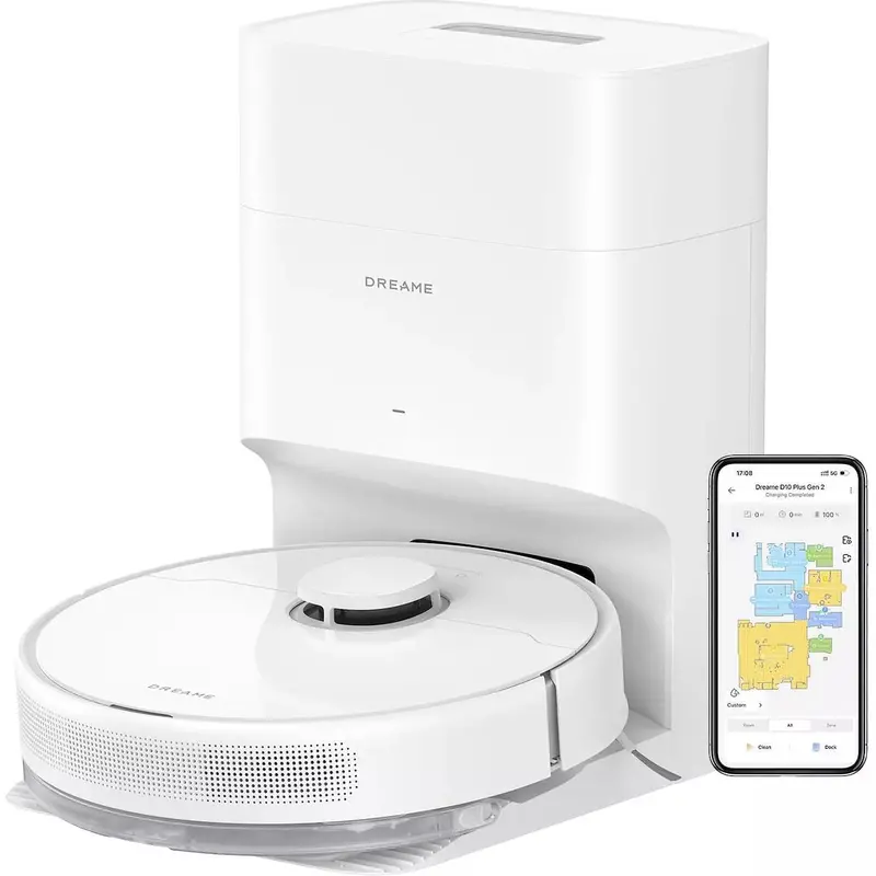 Dreame D10 Plus Gen2 Robot Vacuum & Mop – Self-Emptying & Auto-Wash Combo 1
