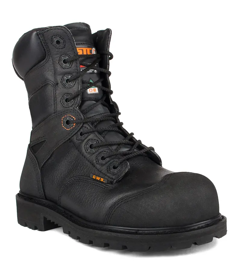 Duncan Ii 8-Inch Work Boots With Vibram Fire&Ice Sole – Stc 1