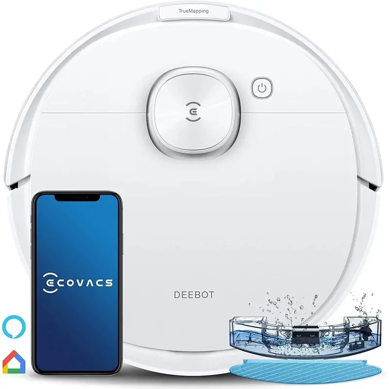 Ecovacs Deebot N8 Robot Vacuum & Mop – Dual-Function, App & Voice Compatible 1