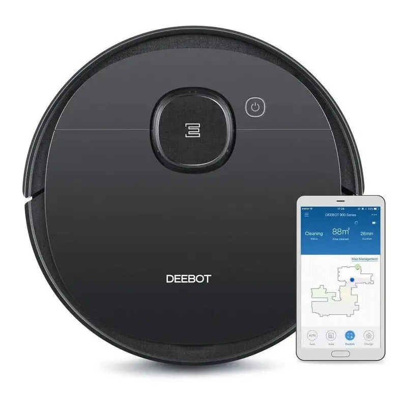 Ecovacs Deebot Ozmo 950 Robot Vacuum & Mop – Smart App & Voice Control (Alexa/Google) 1