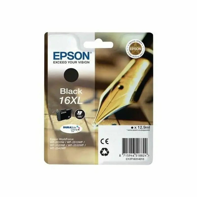 Epson 16Xl Black High-Capacity Ink Cartridge 1
