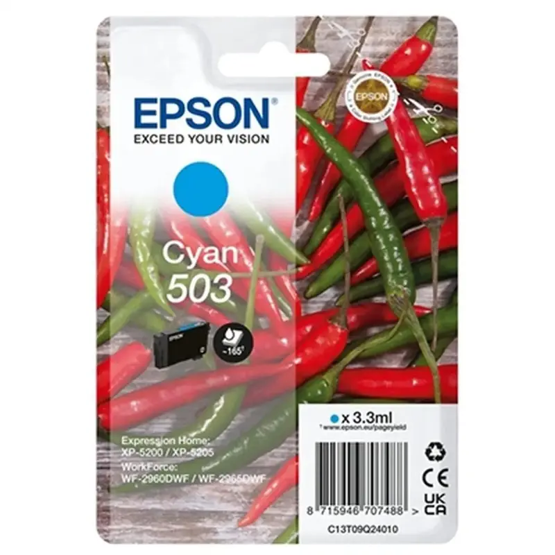 Epson Original Ink Cartridge 503 Cyan 1
