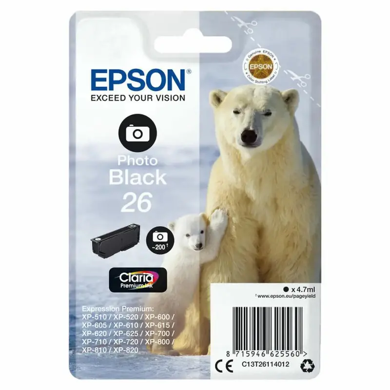 Epson T2611 Standard Ink Cartridge 1