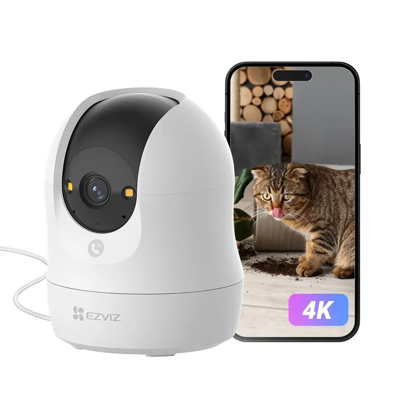Ezviz C6N G1 4K Indoor Ptz Camera – 8Mp Pan/Tilt/Zoom, Color Night Vision, Person/Animal/Sound Detection & Dual-Band Wifi 1