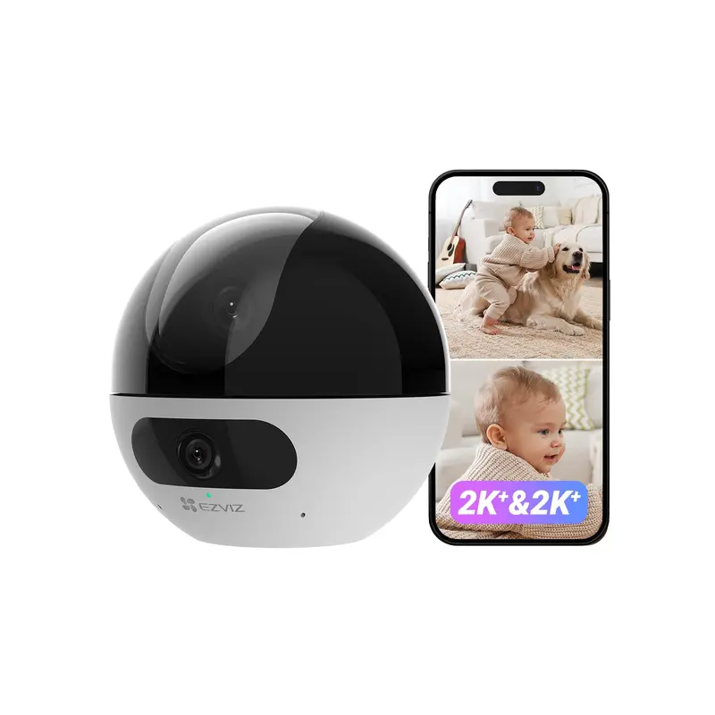 Ezviz C7 Indoor 4Mp Dual-Lens Camera – 360° Panoramic View, Pet & Person Detection, Two-Way Audio, Patrol & Privacy Modes, Night Vision 1