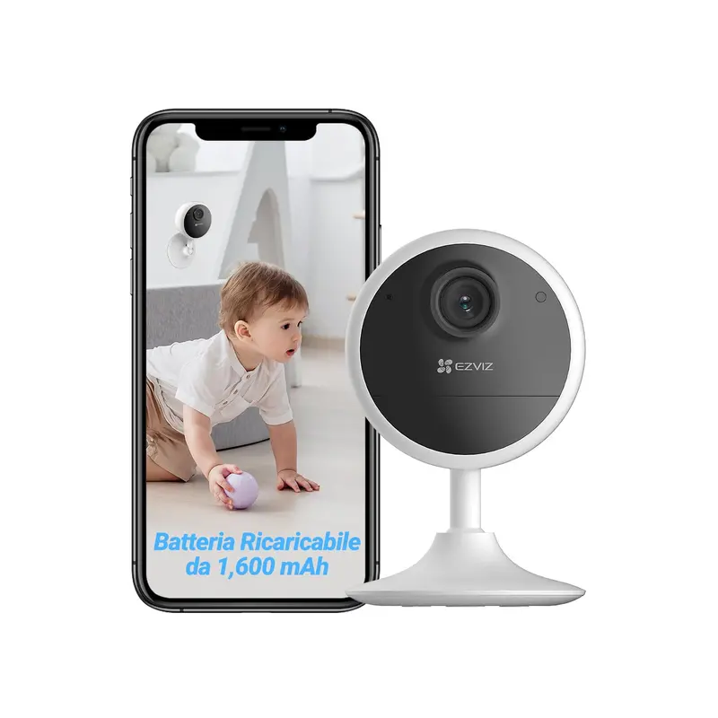Ezviz Cb1 Battery-Powered Indoor Security Camera – 1080P Ip Camera With Person Detection, Two-Way Audio & Alexa Integration 1