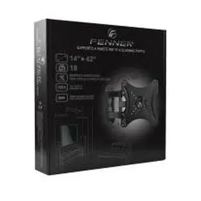 Fenner Fn-Cp306 Full-Motion Tv Wall Mount – Slim Design, Supports 14"–42", 20Kg Capacity 1