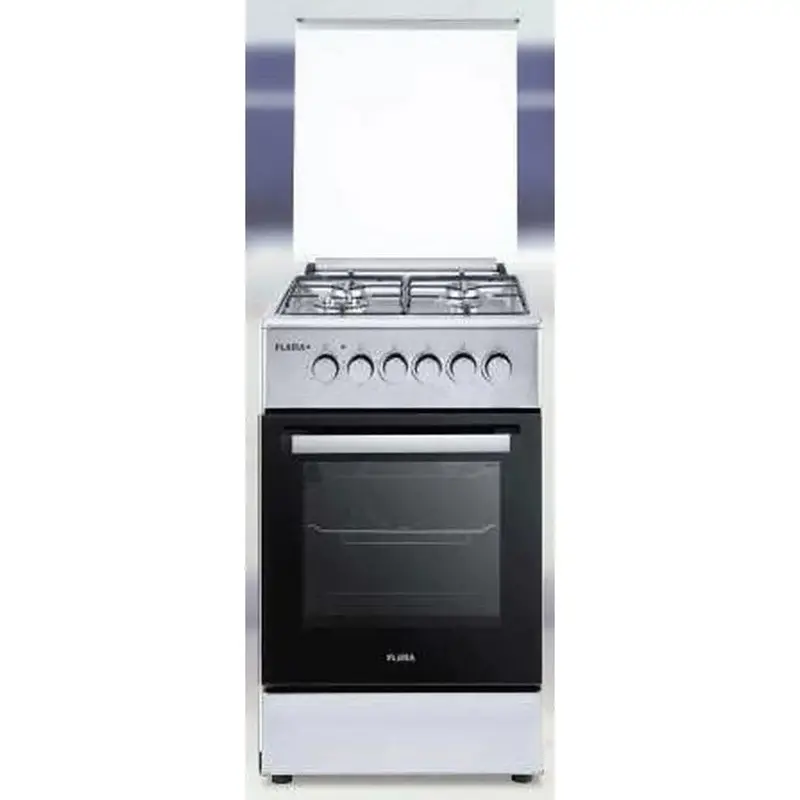Flama 8253Fl Stainless Steel Gas Cooktop – 50 Cm Wide, 7400W Output 1
