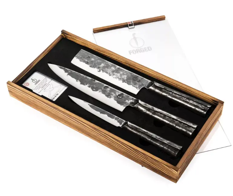 Forged Brute 3-Piece Knife Set – Essential Chef’S Toolkit 1