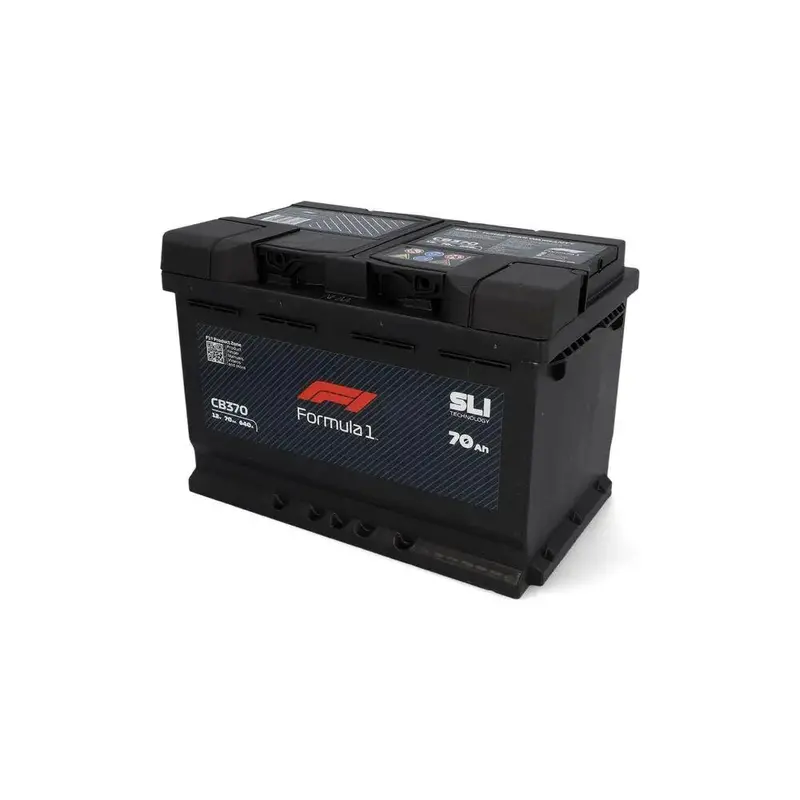 Formula 1 Automotive Battery — 12V, 70Ah, 640A Cold Cranking Amps 1