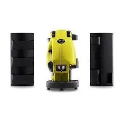 Frog Revolution Lemon Yellow Espresso Base + Accessory Holder For 44Mm Pod Machines 1